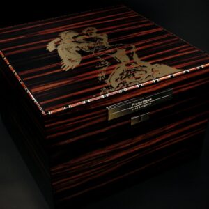 Prometheus 30th Anniversary Desktop Humidor (Macassar Ebony)