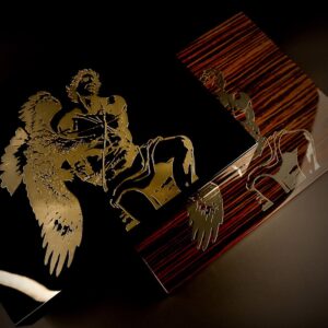 God of Fire KKP Never back Down 10 Cigar Assortment - Macassar Finish