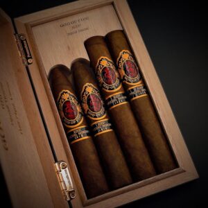 God of Fire KKP 4 Cigar Sampler Macassar