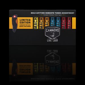 Camacho Bold Anytime Robusto Tubos Assortment