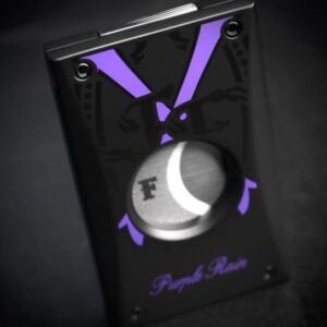 2019 Limited Edition Fuente Fuente Opus X Purple Rain Black Matte Prometheus Cutter Matte Finish