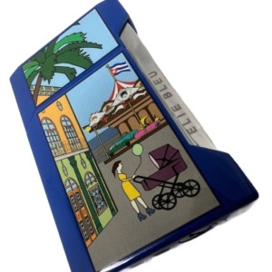Elie Bleu Blue Carousel J-12