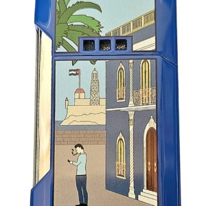 Elie Bleu Blue Carousel J-12