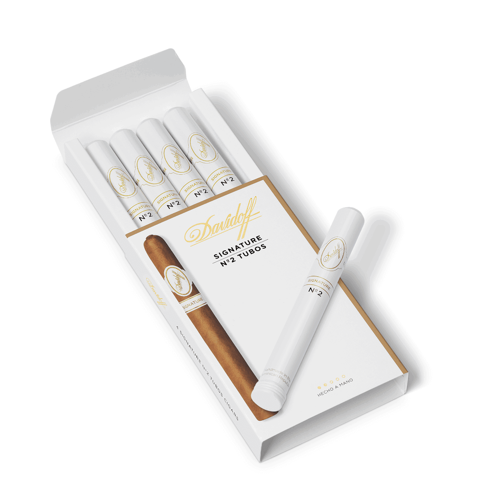Davidoff Signature No. 2 Tubo's 4 Pack Davidoff Signature No. 2 Tubo's 4 Pack