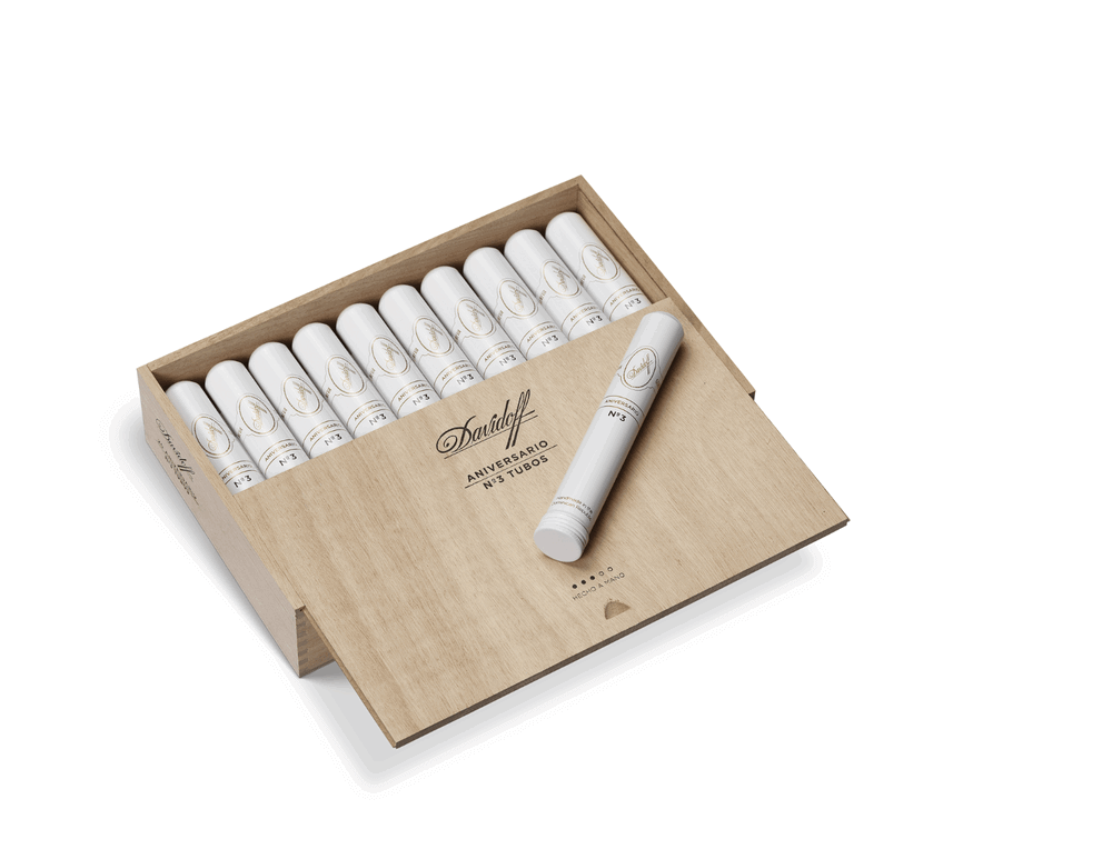Davidoff Aniversario No. 3 Tubos Davidoff Aniversario No. 3 Tubos Box of 20 Cigars
