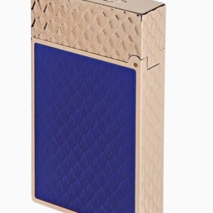 S.T Dupont Blue and Pink Dragon Scales Lighter