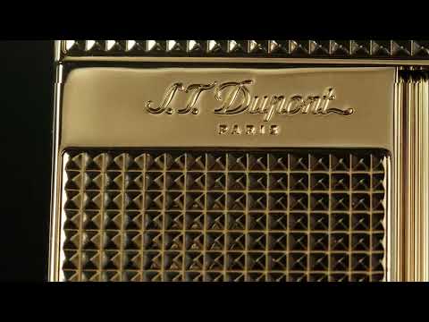 S.T. Dupont Biggy Gold Blue Lacquer S.T. Dupont Biggy Gold Blue Lacquer