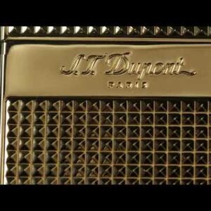S.T. Dupont Biggy Gold Black Lacquer