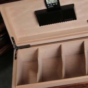 Prometheus Humidor Milano Series Macassar Ebony 100-Cigar Size
