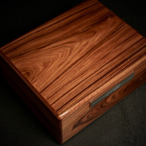 Prometheus Humidor Milano Series Rosewood 50-Cigar Size