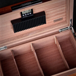 Prometheus Humidor Milano Series Rosewood 100-Cigar Size