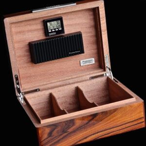 Prometheus Humidor Milano Series Rosewood 50-Cigar Size