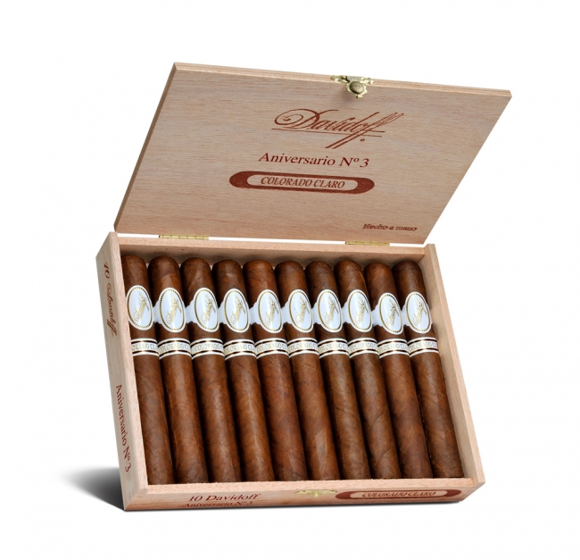 Davidoff Colorado Claro Anniversario No. 3 Box of 10 Cigars Davidoff Colorado Claro Anniversario No. 3 Box of 10 Cigars