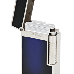 S.T. Dupont Le Grand Lighter Blue Chinese Lacquer and Palladium