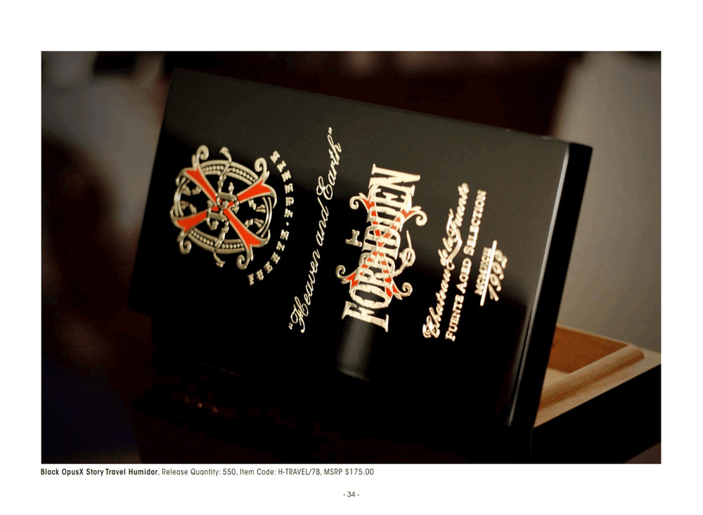 Opus X Story 2023 Black Opus X Story 2023 Black