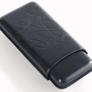 The Opus X Society Spanish Nobuk Leather Case Dark Blue