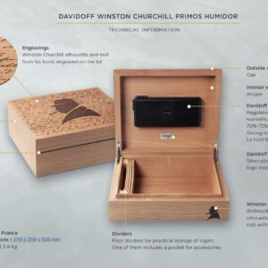 Davidoff Winston Churchill Primos Humidor