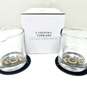 Davidoff "The Difference" Cocktail Tumbler Set