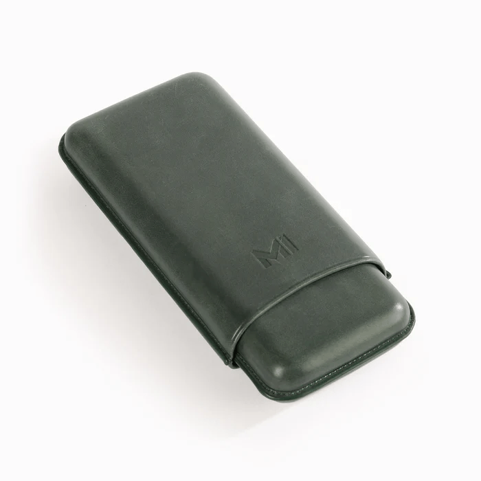 The Opus X Society Spanish Nobuk Leather Case Green The Opus X Society Spanish Nobuk Leather Case Green