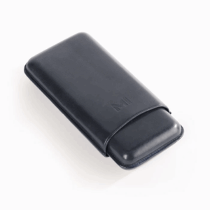 The Opus X Society Spanish Nobuk Leather Case Dark Blue