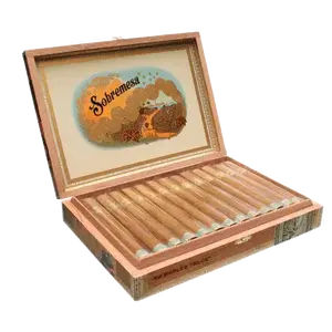 Sobremesa Brulee Blue open box of cigars